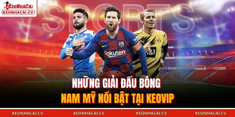 Bóng Nam Mỹ KEOVIP: Phân Tích Lối Đá, Giải Đấu Tiêu Biểu 2 Những giải đấu bóng Nam Mỹ nổi bật tại KEOVIP