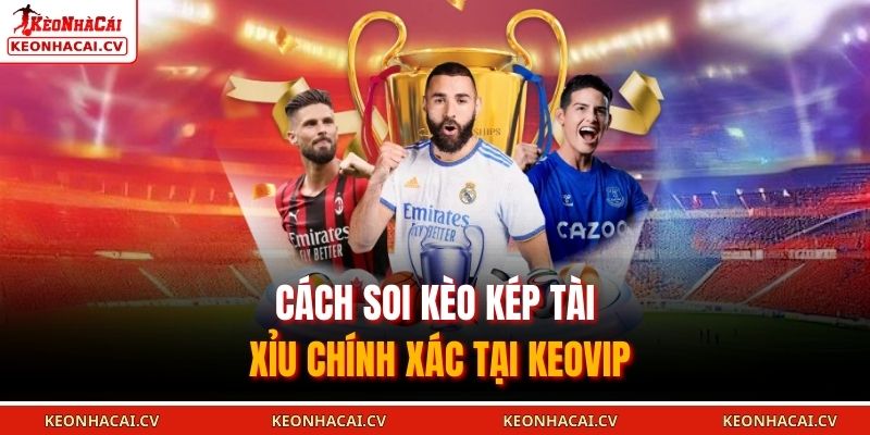 Cách soi kèo kép tài xỉu chính xác tại KEOVIP