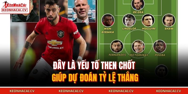 Đây là yếu tố then chốt giúp dự đoán tỷ lệ thắng